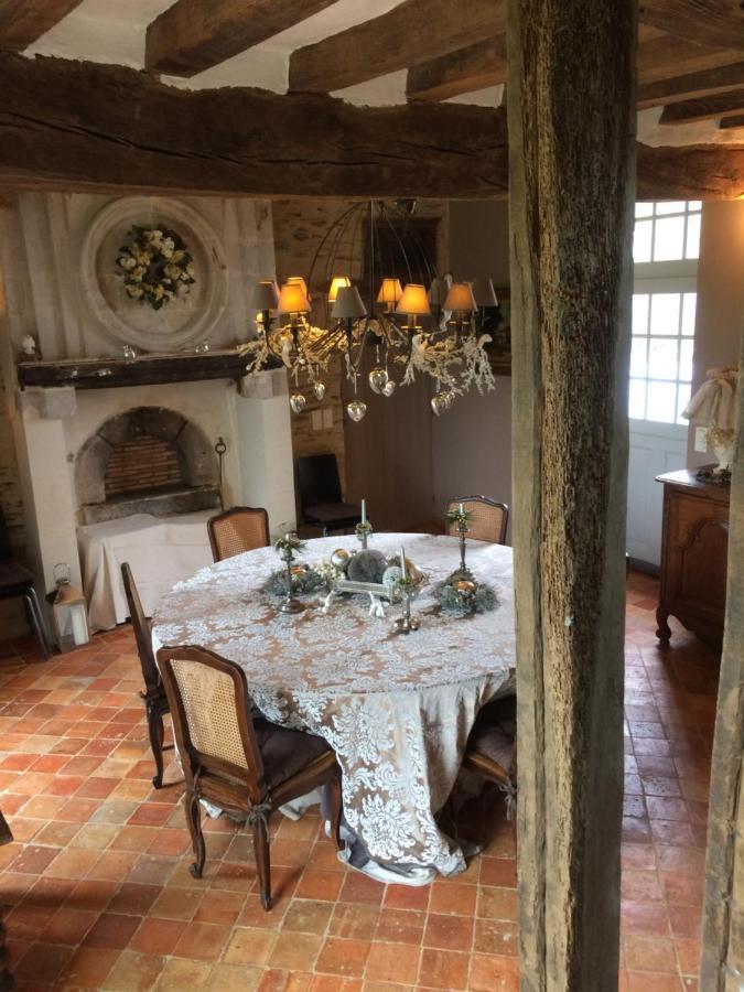 La Mouliniere, Jolie Longere Du Xviie Bed & Breakfast La Jaille-Yvon ภายนอก รูปภาพ